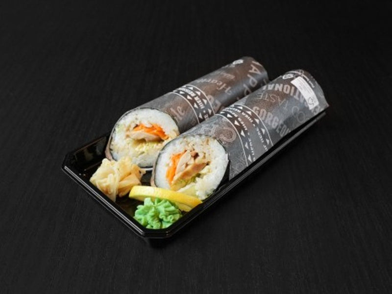 Teriyaki Chicken Sushi Burrito