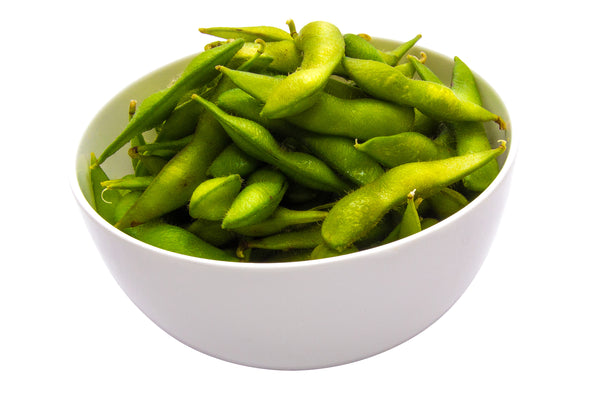 Edamame mit Meersalz