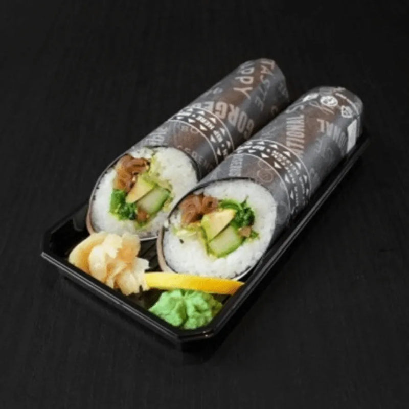 Vegetarischer Sushi Burito ganz